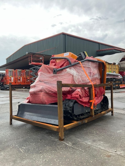 Unused 2026 Ride On Excavator Model Lhr-Me10x1; Gas Powered; Rubber Tracks, Bucket With Teeth & T...