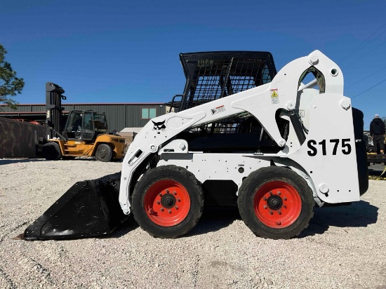 Bobcat Compact Skid Steer Loader Model S175, Diesel, Bucket W/Teeth