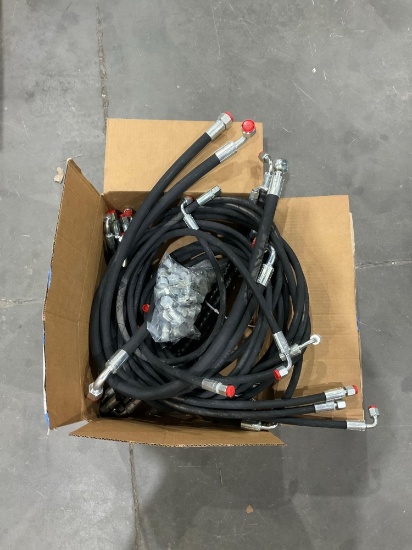 ( 1 ) Bundle Of Hydraulic Hoses For Excavator, Fits 1-3ton Excavator