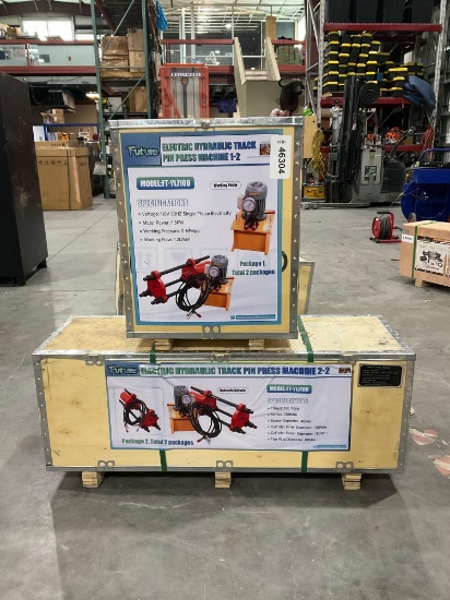 Unused 2026 Future Hydraulic Track Pin Press Machine Model Sk-Ylj100, 2 Creates ,Approx 110v, App...