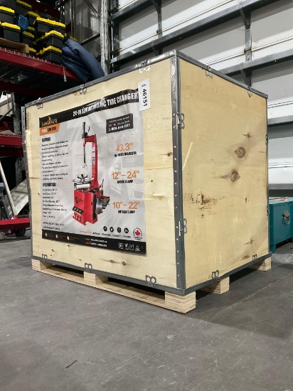 Unused Landhonor24in Semi Automatic Tire Changer Model Lhr-Tc24; Approx Max Wheel Diameter 43.3 In