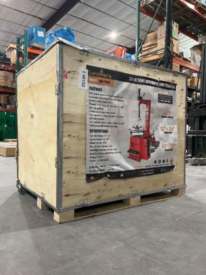 Unused Landhonor24in Semi Automatic Tire Changer Model Lhr-Tc24; Approx Max Wheel Diameter 43.3 In