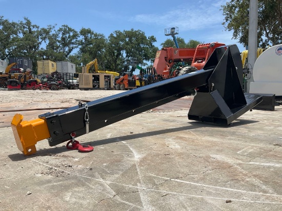 UNUSED ADJUSTABLE FORKLIFT LIFTING ARM MODEL FLA79, APPROX MAX HEIGHT 79in, APPROX MAIN ARM LIFTING