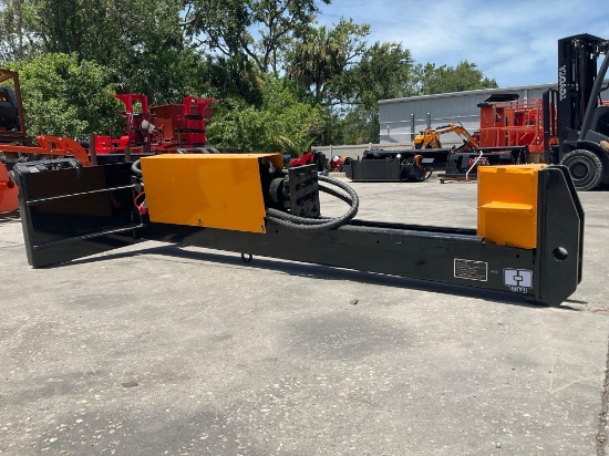 Unused 2026 Horizontal Log Splitter Model Hls82 For Skid Steer, Approx Length Of Wood 25 In, Approx