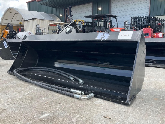 ( 1 ) UNUSED 2026 TILTING BUCKET ATTACHMENT FOR EXCAVATOR, APPROX 40in ; APPROX PIN DIA 1 IN