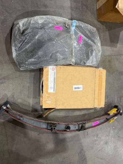 Mixed Lot Of Commercial Cleaning And Shop Supplies Including Floor Maintenance Pads; Squeegee