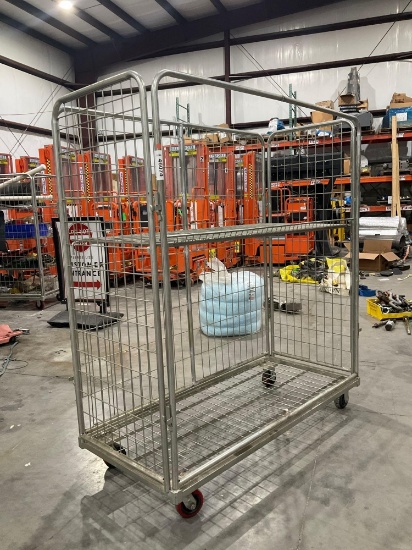 Heavy Duty Rack On Casters; Approx Dimensions 65" L X 71" H X 29" W