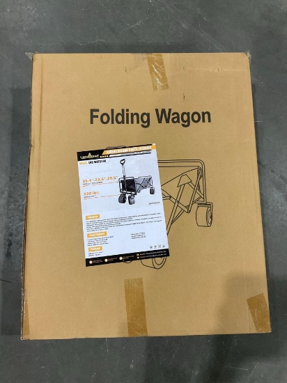 Unused Landhonor Foldable Wagon Cart Model Lhr-Wcf330a; Approx Weight Capacity 330 Lbs; Approx 35...