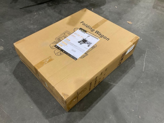 Unused Landhonor Foldable Wagon Cart Model Lhr-Wcf330a; Approx Weight Capacity 330 Lbs; Approx 35...