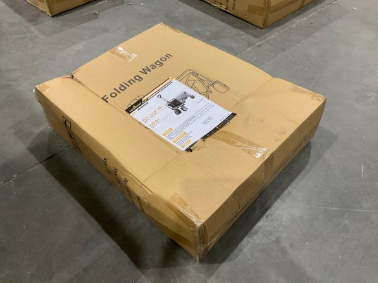 Unused Landhonor Foldable Wagon Cart Model Lhr-Wcf330a; Approx Weight Capacity 330 Lbs; Approx 35...