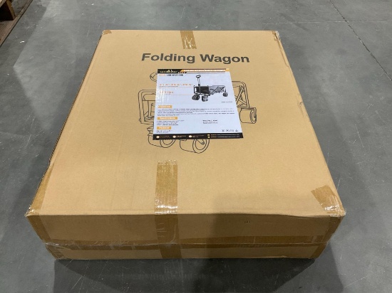 Unused Landhonor Foldable Wagon Cart Model Lhr-Wcf330a; Approx Weight Capacity 330 Lbs; Approx 35...