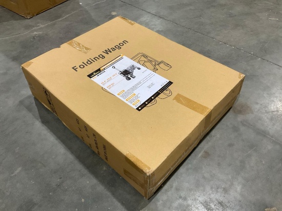 Unused Landhonor Foldable Wagon Cart Model Lhr-Wcf330a; Approx Weight Capacity 330 Lbs; Approx 35...