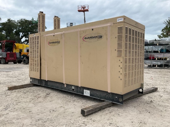 Generac 150kw Generator Lp/Natural Gas, Low Hours Showing,Runs And Operates