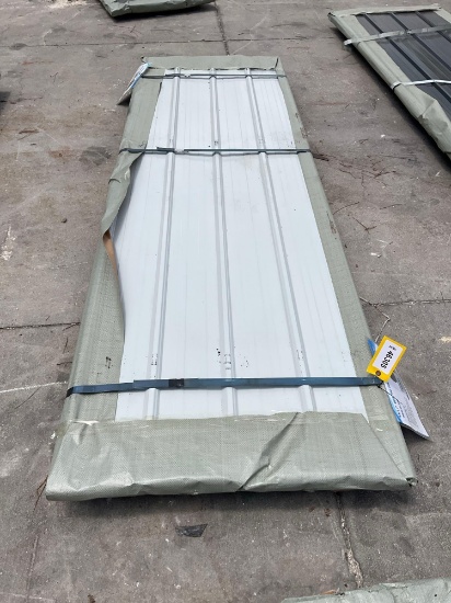 UNUSED 10FT GALVALUME STEEL SIDING ROOFING, APPROX 50 SHEETS IN STACK, APPROX 10FT.x 3FT