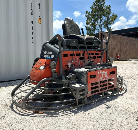 2022 Husqvarna Ride- On Power Trowel Model Crt 48, 57k - Diesel
