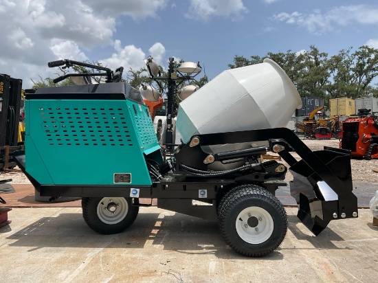 Unused 2026 Wheeled Mixer Truck Model Mt800; Gas Powered; Approx Load Cap 1760 Lbs; Approx Engine...