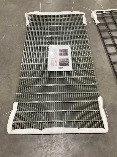 GALVANIZED STEEL GARDEN MESH; WELDED MESH PATTERN APPROX .8 IN X 4 IN; APPROX 10 PACK; APPROX 12