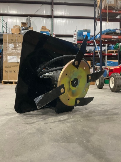 UNUSED MINI HEDGE CUTTER MOWER FOR MINI EXCAVATOR, FITS 1-3TON EXCAVATOR