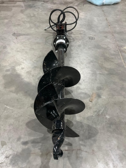 ( 1 ) UNUSED AUGER FOR MINI EXCAVATOR, APPROX 12in DIA