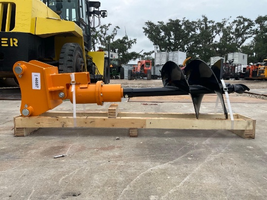 ( 1 ) UNUSED CAT 305 EXCAVATOR AUGER ATTACHMENT
