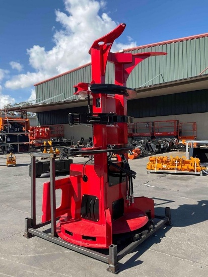 ( 1 ) UNUSED 2026GIYI FELLER BUNCHER ATTACHMENT MODEL FB77 FOR SKID STEER; APPROX MAX OPENING SIZE