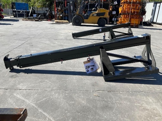 ( 1 ) UNUSED 2026 FORKLIFT TELESCOPIC BOOM ATTACHMENT MODEL TB47, APPROX MAX LENGTH 132 IN, APPRO...