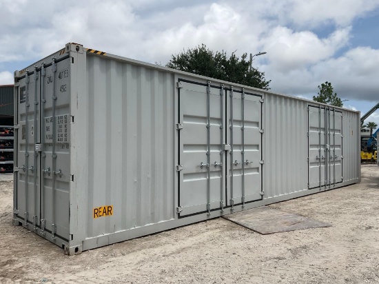 2026 40FT HQ STORAGE CONTAINER, 2SIDE DOORS