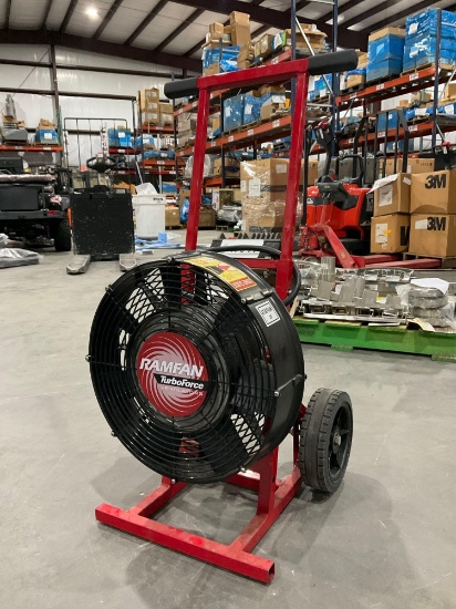 RAMFANTURBO FORCEEV400 16in VARIABLE SPEED ELECTRIC PPV BLOWER, APPROX 115VAC, APPROX 1.5HP /