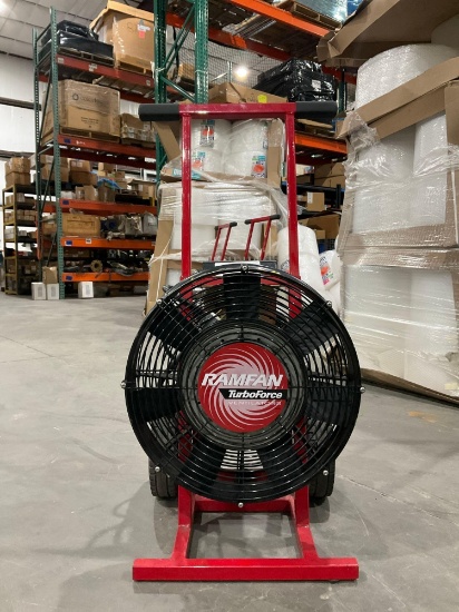 RAMFANTURBO FORCEEV400 16in VARIABLE SPEED ELECTRIC PPV BLOWER, APPROX 115VAC, APPROX 1.5HP /