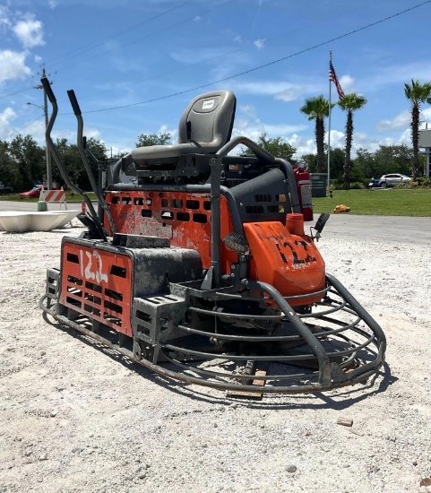 2022 HUSQVARNARIDE- ON POWERTROWEL MODEL CRT 48, LOW HOURS, DIESEL, 57K