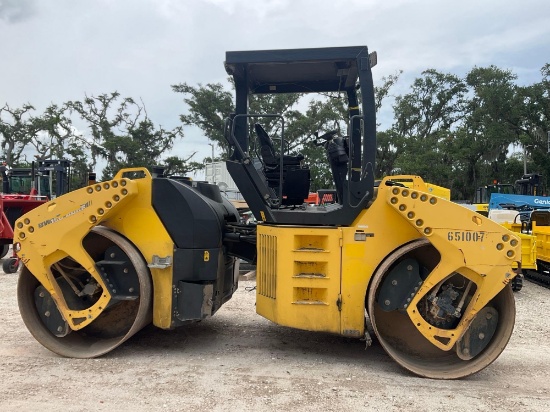 2014 BOMAGARTICULATED TANDEM VIBRATORYROLLER MODEL BW 190 AD-4, DIESEL, APPROX POWER 100KW, LOW
