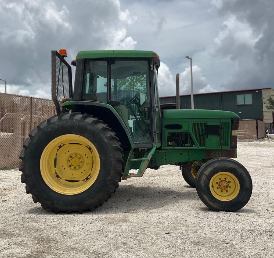 JOHN DEERE TRACTOR MODEL 6410, DIESEL, ENCLOSED CAB