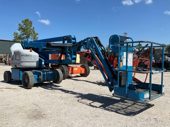 2012 GENIE ARTICULATING BOOM LIFT MODEL Z-40/23N RJ; ELECTRIC POWERED; APPROX MAX PLATFORM HEIGHT
