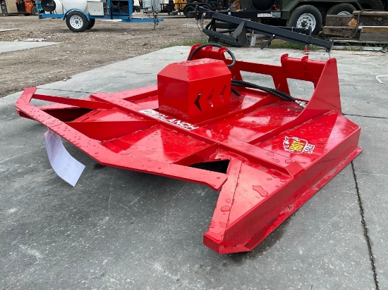 UNUSED SDLANCH BRUSH CUTTER MODELSSBCA1000; SKID STEER ATTACHMENT; APPROX CUTTING WIDTH 72 IN;