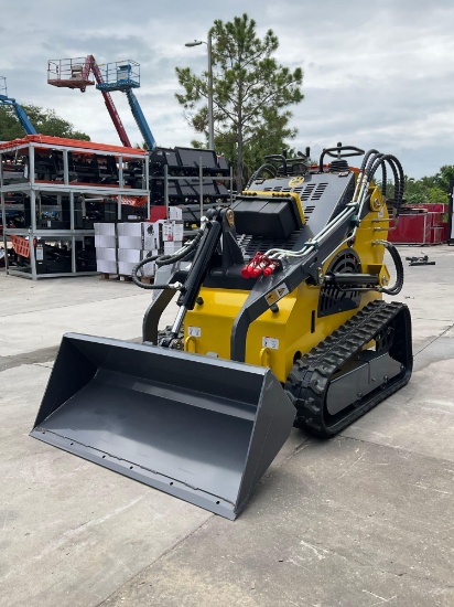 UNUSED 2026 ATS POWER MINI STAND ON SKID STEER LOADER MODEL ATS-T460, 23 HP, GAS POWERED, ELECTRI...