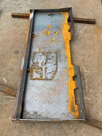 UNUSED 2026 WOLVERINE QMP3-16-6T UNIVERSAL QUICK ATTACH MOUNT PLATE, APPROX 45in W