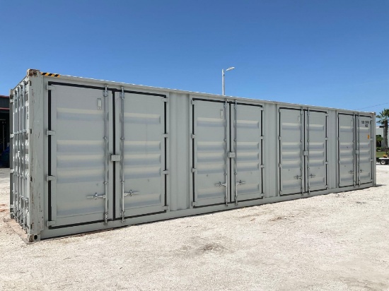2026 40FT STORAGE CONTAINER, 4SIDE DOORS