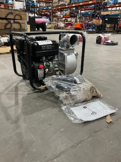 UNUSED LANDHONOR 3in SEMI-TRASH WATER PUMP MODEL LDH-TWP80, GAS POWERED