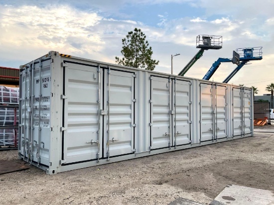 2026 40FT STORAGE CONTAINER, 4SIDE DOORS