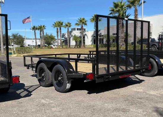 UNUSED 2026 SUPERIOR TRAILER 6FT X 12FT L-IRON ELITE MODEL 2612-ELITE