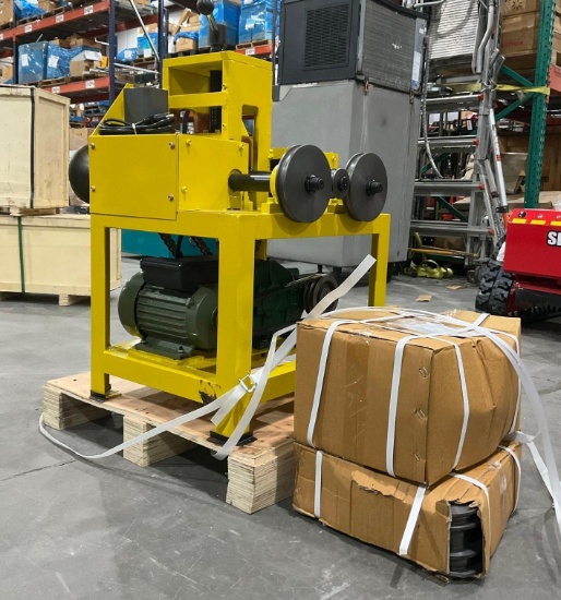 UNUSED 2025 PIPE BENDING MACHINE MODEL SK-76B, APPROX WORKING 220V OR 380V, DIES INCLUDED