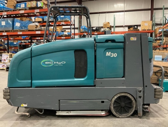 Tennant M30 Ride On Sweeper Scrubber Modelm30; Lp Powered;