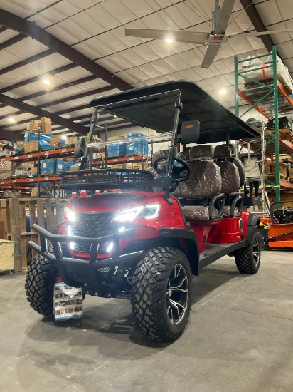Unused 2026 Sdlool 6-Seater Off-Road Golf Cart Model Gc42s; Electric Powered; 60v Battery, 3.5kw Ac