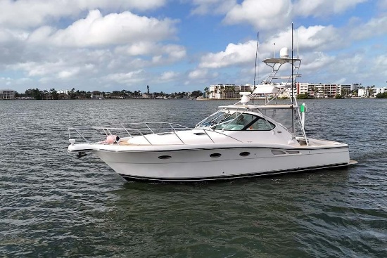 2007 TIARA 3600 OPEN; TWIN CUMMINS 5.9 QSB ENGINE, DIESEL INBOARDS, APPROX 760 TOTAL HP, APPROX 598