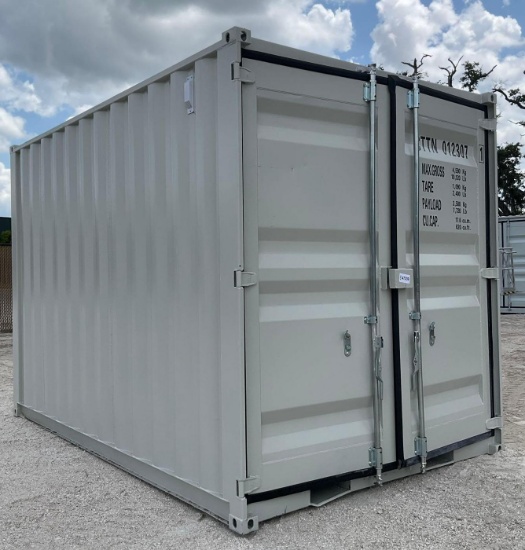 2026 12FT MULTI-USE CONTAINER W/ SIDE DOOR & WINDOW, FORK POCKETS