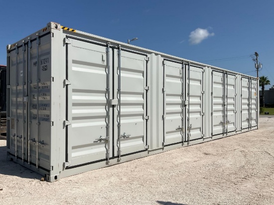 2026 40FT HQ STORAGE CONTAINER, 4SIDE DOORS