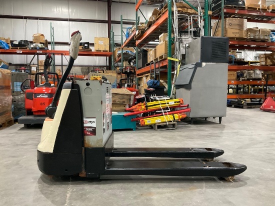 2021 CROWN WP 3000 SERIES PALLET JACK MODEL WP3045-45, ELECTRIC, 24V, APPROX MAC CAPACITY 4500, R...