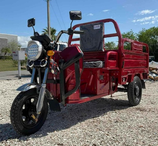 UNUSED 2026 HIGH-END ELECTRIC 3 WHEELED TRICYCLE MODEL ET13, LED HEADLIGHTS, 3SPEED ADJUSTABLE, B...