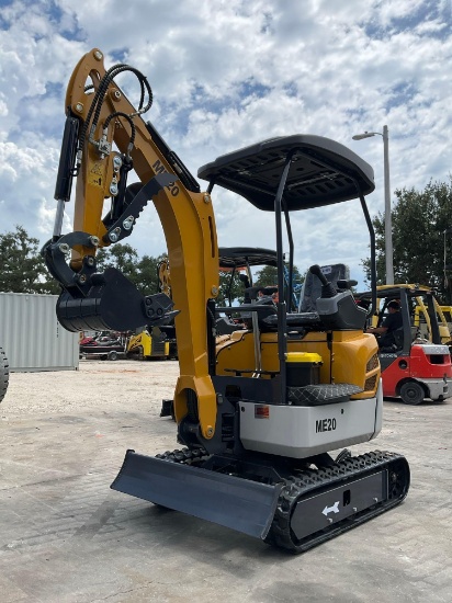 UNUSED 2026 MINI EXCAVATOR MODEL ME20; DIESEL POWERED YANMAR ENGINE, RUBBER TRACKS, BUCKET WITH T...