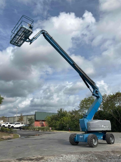 2015 GENIE BOOM LIFT MODEL Z80/60, DIESEL, 4x4, APPROX MAX PLATFORM HEIGHT 78FT, APPROX